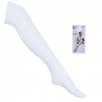 Детски чорапогащник 20 den в бяло
