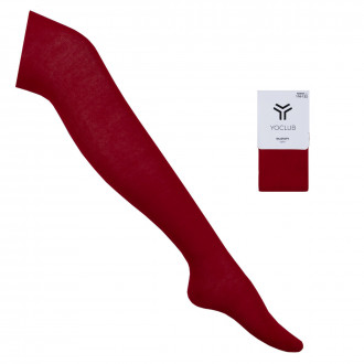 Червен детски памучен чорапогащник