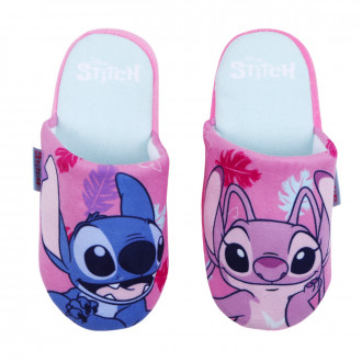 Детски домашни чехли "Stitch" в розово