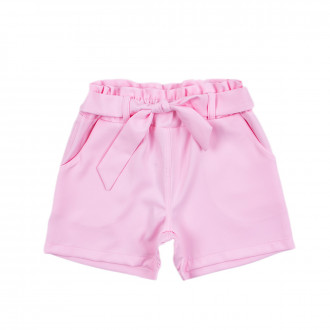 Детски къси панталони в розово 1