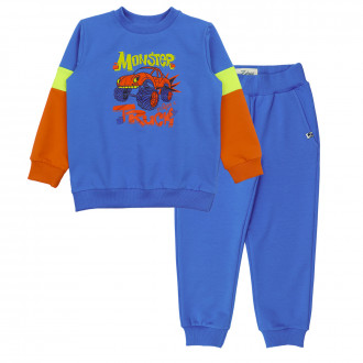 Детски комплект "Monster truck" в синьо