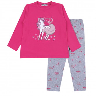 Детски комплект "Totally magic" в наситено розово