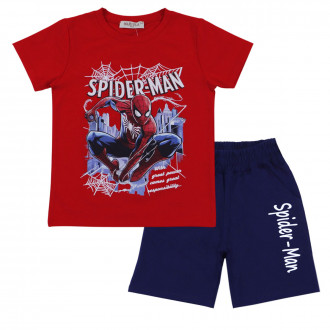 Детски летен комплект с герой в червено