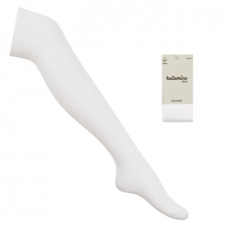 Памучен детски чорапогащник в екрю