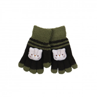 Детски ръкавици ''Tiger'' в зелено