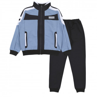 Детски спортен комплект в синьо и графит
