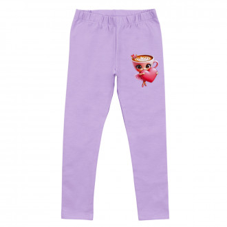 Детски ватиран клин "Sweet cappuccino" в лилаво