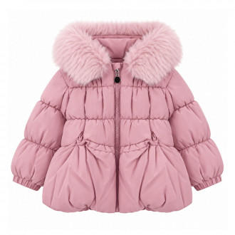 Детско зимно яке "Style" в розово
