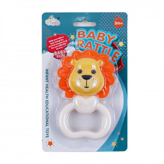 Бебешка дрънкалка ''Лъвче'' 19 x 12 см
