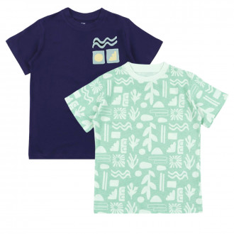 Двойка тениски за момчета "Summer"