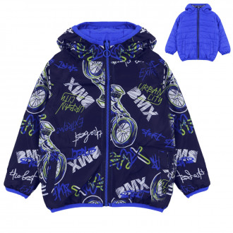 Двулицево преходно яке "Extreme" в синьо