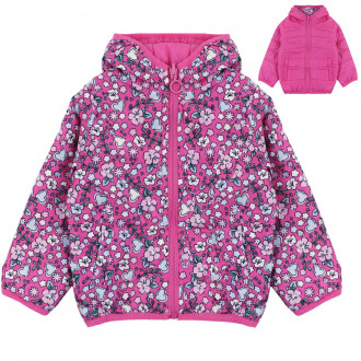Двулицево преходно яке "Bloom" в наситено розово