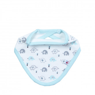 Двупластова бандана от памучен рипс "Hello"