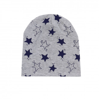 Двупластова трикотажна шапка "Звезди"