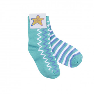 Детски къси чорапи 2 броя от бамбук и памук