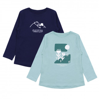 Двойка памучни блузи за момичета ''Creativity''