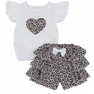 Ефектен летен комплект "Leopard heart" 1