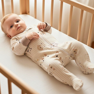 Бебешки ромпър с цип ''Zoo''