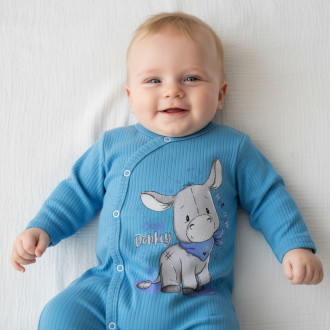 Бебешки плюшен ромпър ''Sweet donkey''