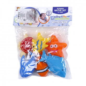 Гумени играчки "Морски свят" 23 х 19 см