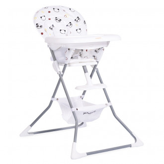 Детски стол за хранене "Panda" бял 2018 1