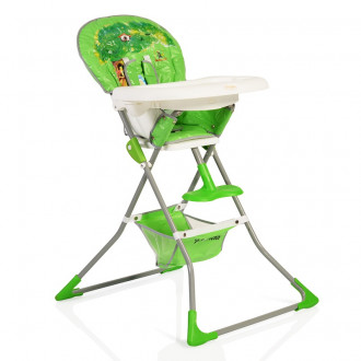 Детски стол за хранене "Panda" зелен 2018 1