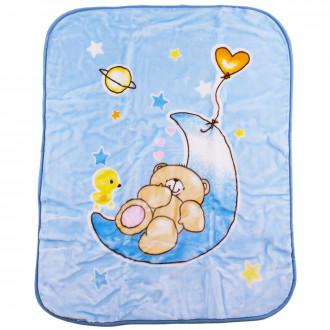 Бебешко одеяло с апликация 80/110 см  1