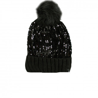 Зимна шапка с пайети за момичета (9 - 15 год.)