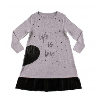 Детска рокля "Life is love" 1