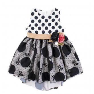 Детска празнична рокля "Любомира" (1 - 4 год.) 1