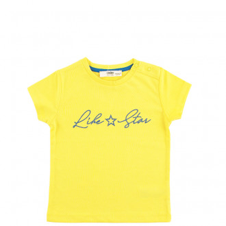 Тениска за момчета в жълто (6 мес. - 3 год.)
