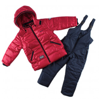 Детски зимен комплект яке и гащеризон за момчета (4 - 6 год.) 1