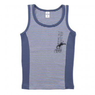 Потник за момчета в синьо "Колоездач" (0 - 14 год.)