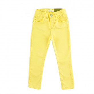 Слим панталон в жълто за момичета (9 мес. - 6 год.) 1