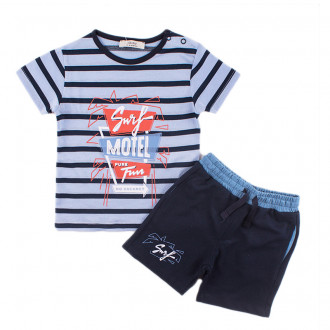 Детски летен комплект за момчета (6 мес. - 3 год.)