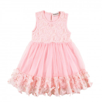 Лятнa рокля в розово "Нежни пеперуди" (1 - 5 год.) 1