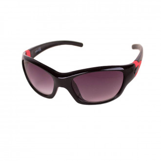 Слънчеви очила с черна рамка и червени елементи по дръжката UV 400