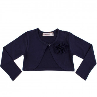 Трикотажно болеро в тъмносиньо (9 мес. - 3 год.)
