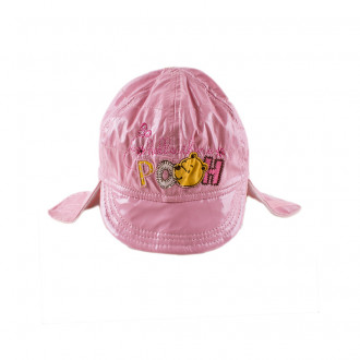 Детска зимна шапка в розово за момичета (1 - 4 год.) 1