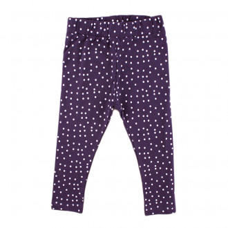 Дълъг клин за момичета в тъмносиньо с точки (9 - 24 мес.)