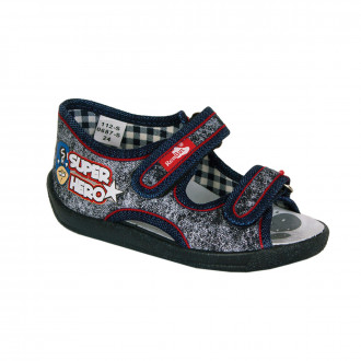 Летни текстилни сандали за момчета 