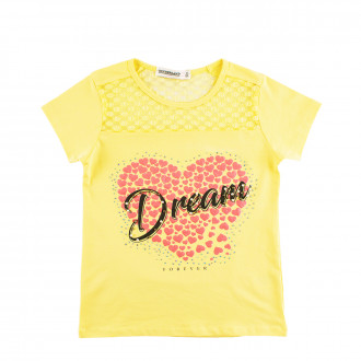 Тениска за момичета в жълто (9 - 14 год.) 1
