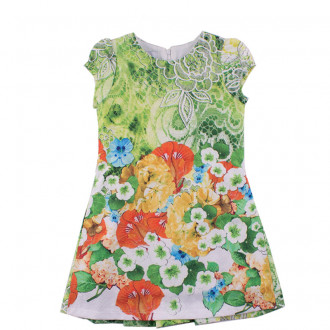 Детска рокля "Пролетни цветя" (3 - 6 год.) 1