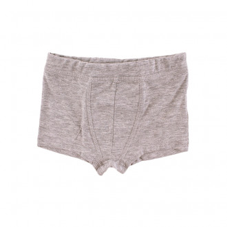 Детски памучен боксер в светлосив цвят