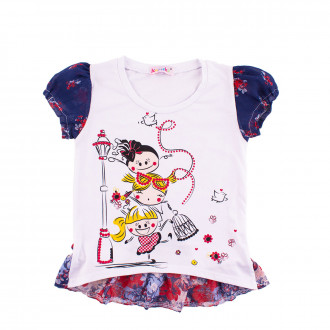 Детска тениска за момичета (4 - 5 год.) 1