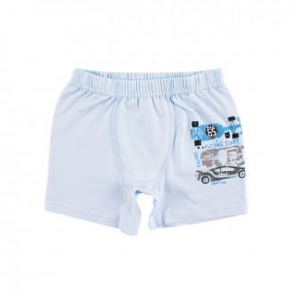 Боксер за момчета в синьо "Рали"