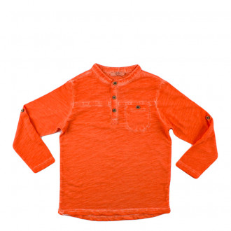 Детска блуза за момчета в оранжево (2 - 7 год.) 1