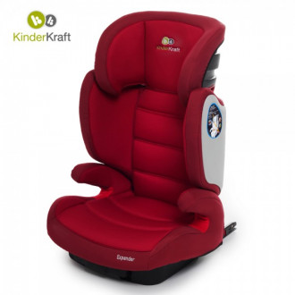 Столче за кола Expander с IsoFix 15-36 кг. -червен  1