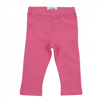 Детски клин-панталон в наситено розово 1