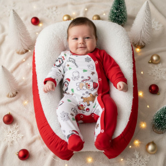 Бебешки коледен гащеризон "Christmas"